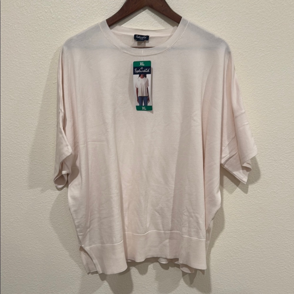 Splendid XL Cream Tee